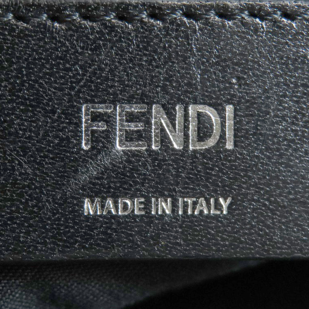 FENDI Shoulder Bag PVC, Leather gray Diagonal Camera Case Women Used