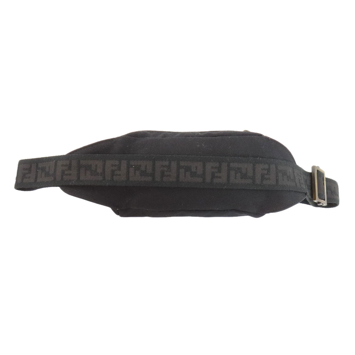 FENDI Sling bag canvas black logo Women Used