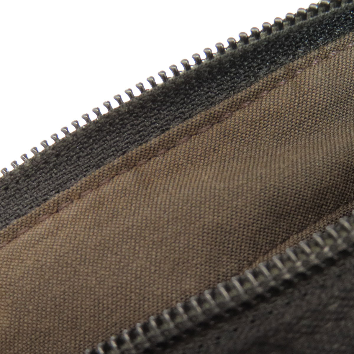 FENDI Sling bag canvas black logo Women Used