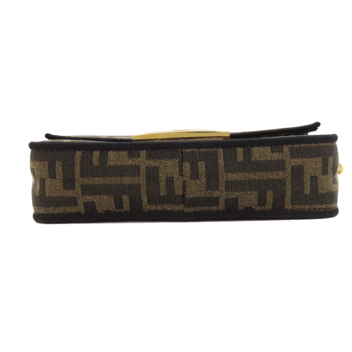FENDI Shoulder Bag canvas Brown Zucca Pattern 2WAY Women Used