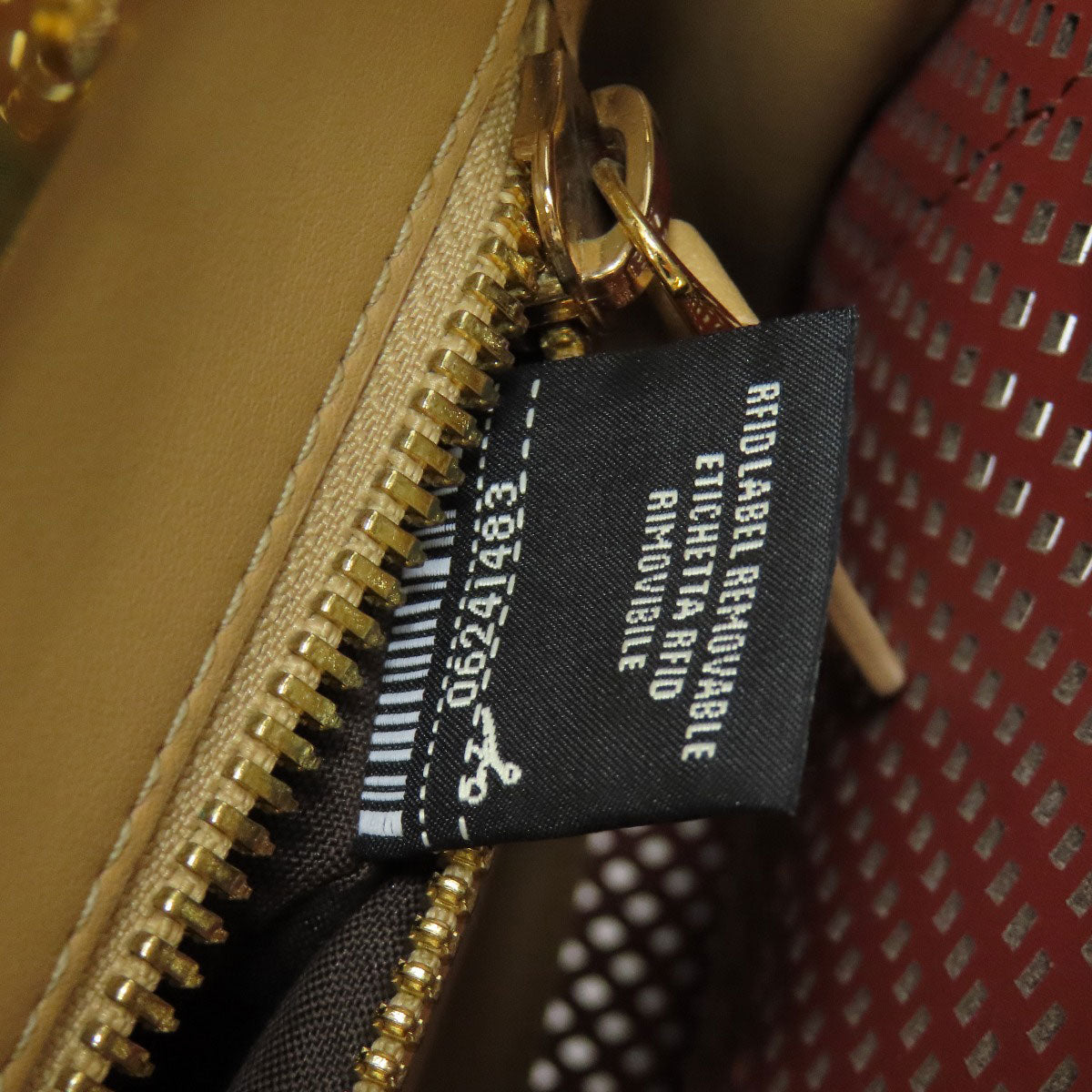 FENDI Handbag Calfskin Brown Peekaboo Punching 2WAY Women Used