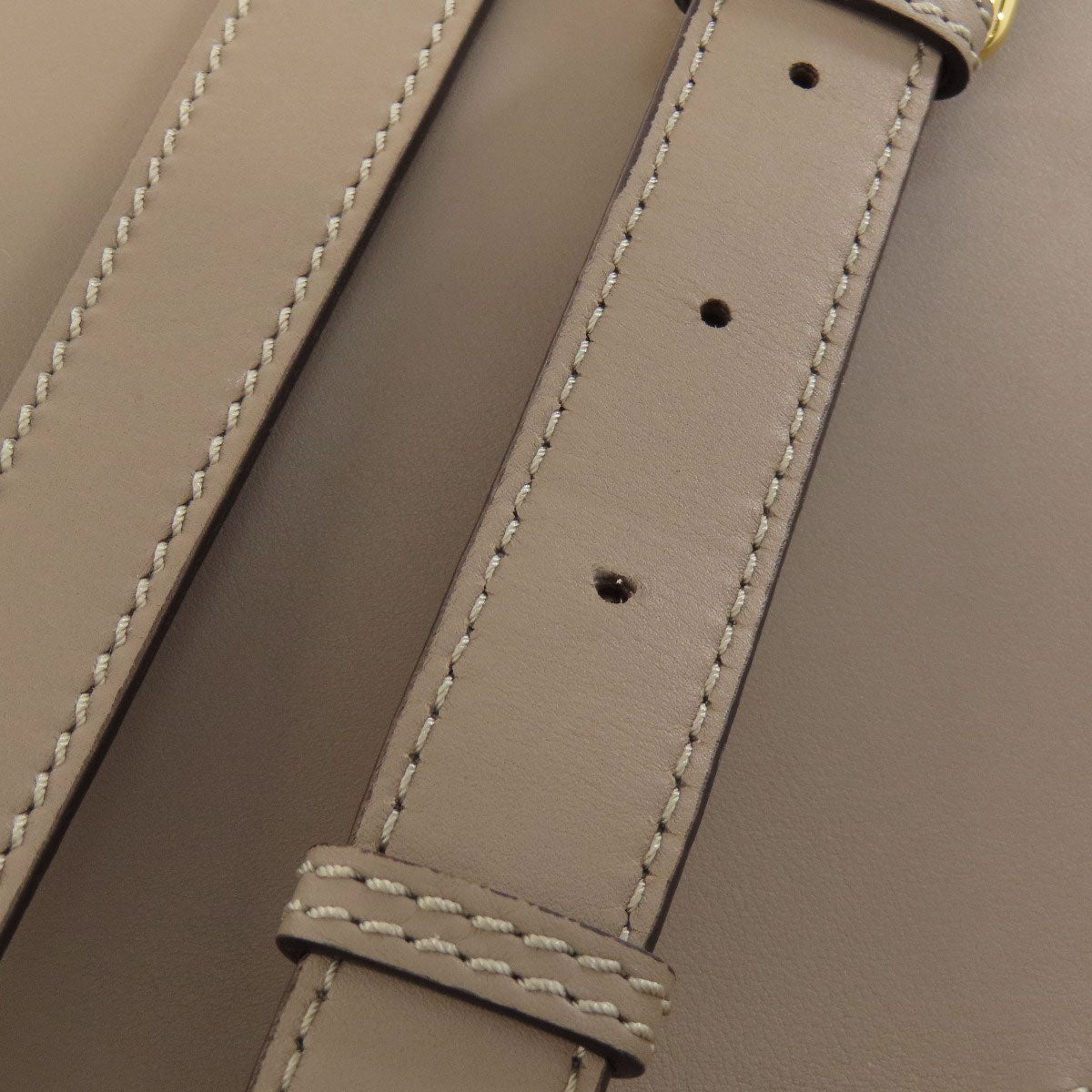 FENDI Handbag Calfskin gray Peekaboo 2WAY Women Used