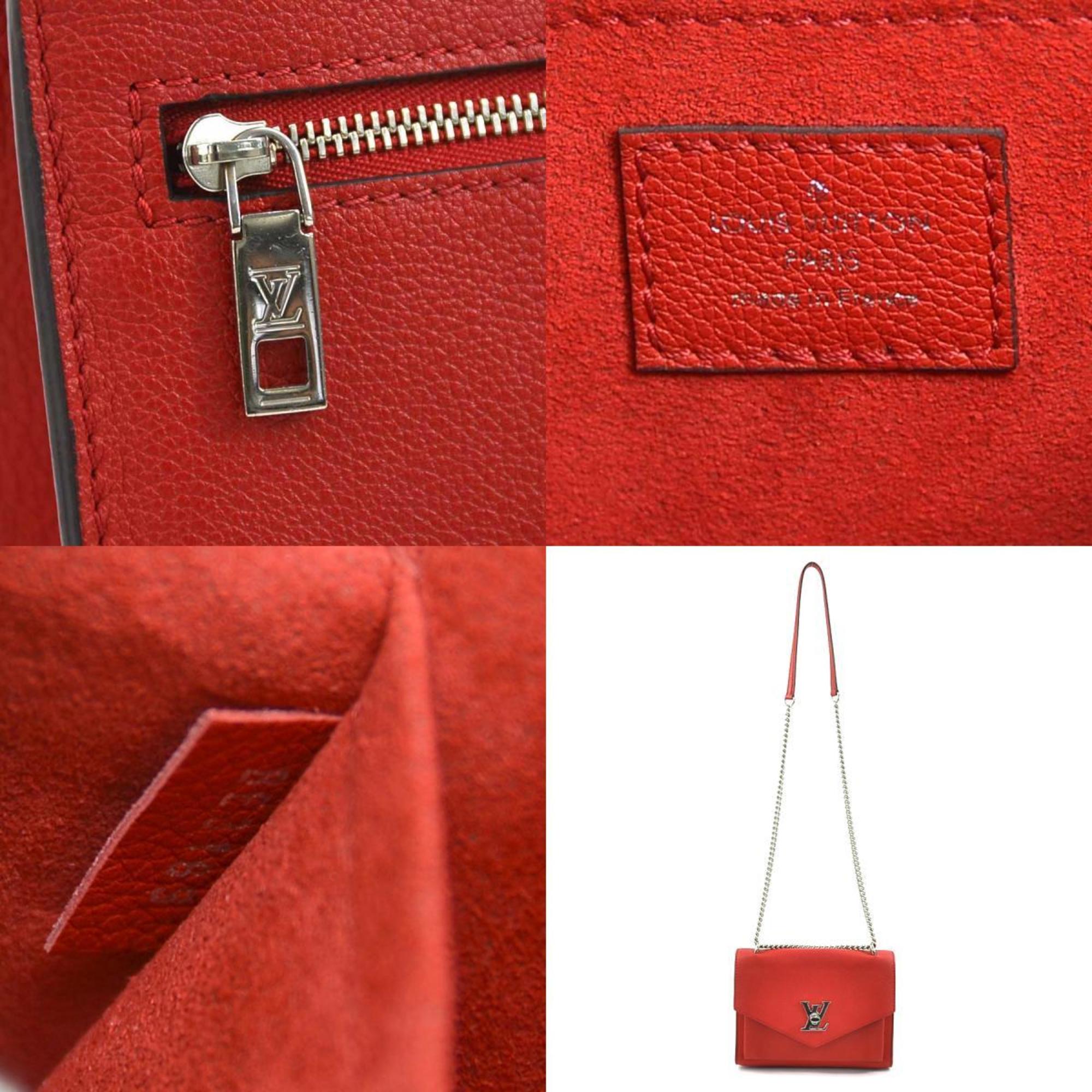 Louis Vuitton Mylockme Leather Shoulder Bag ()
