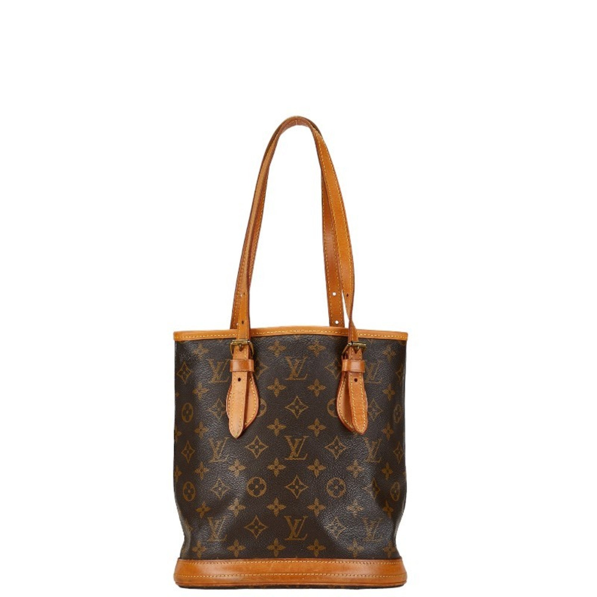 Louis Vuitton Bucket Pm Canvas Shoulder Bag ()