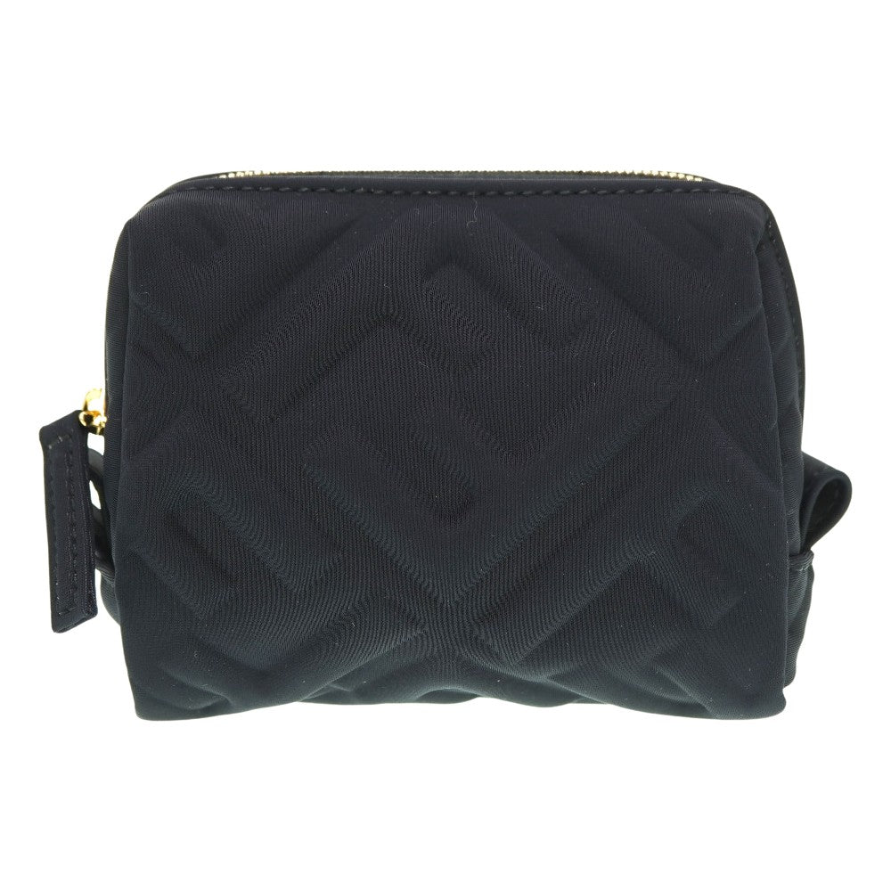 FENDI Pouch 8N0179 Nylon black makeup pouch Women Used