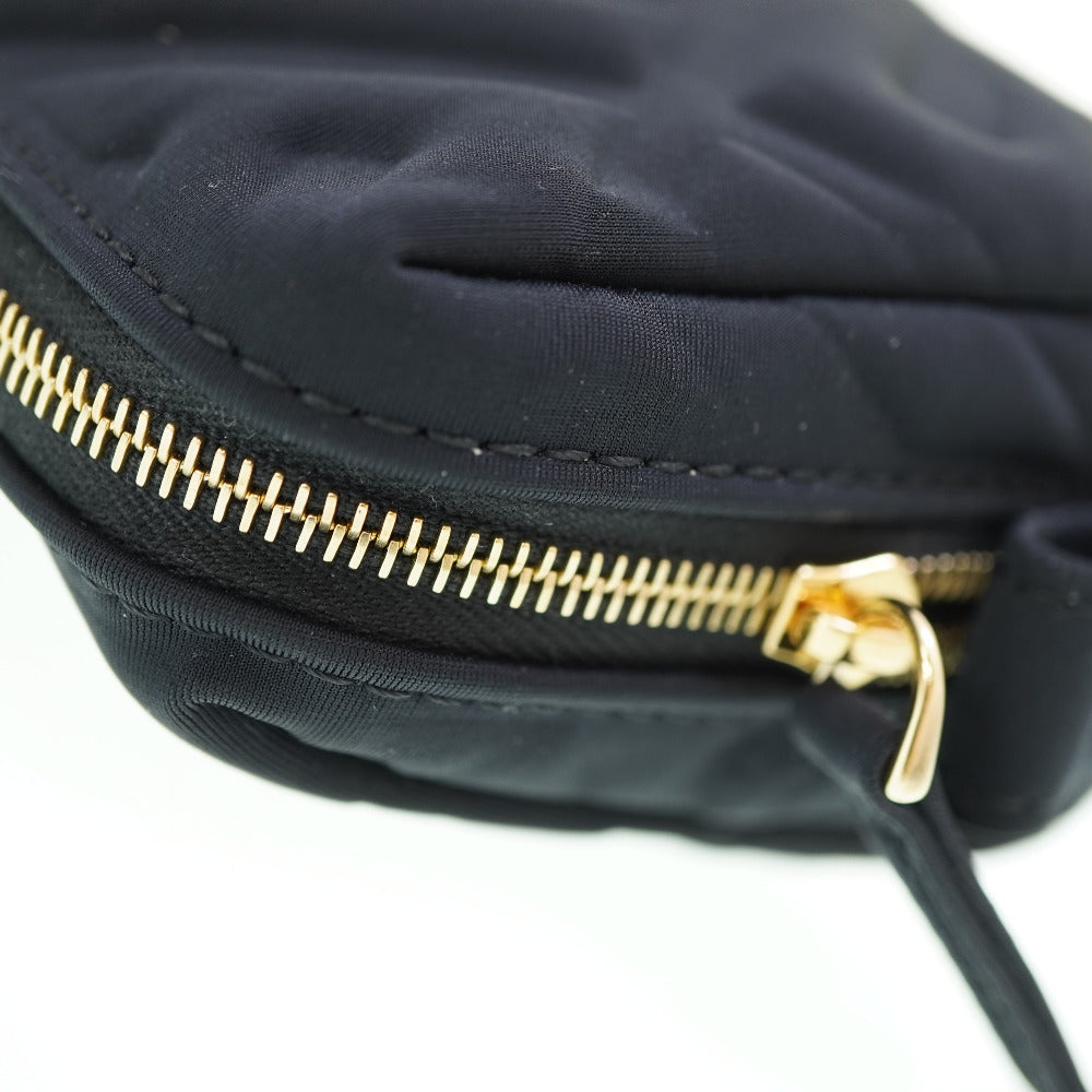 FENDI Pouch 8N0179 Nylon black makeup pouch Women Used