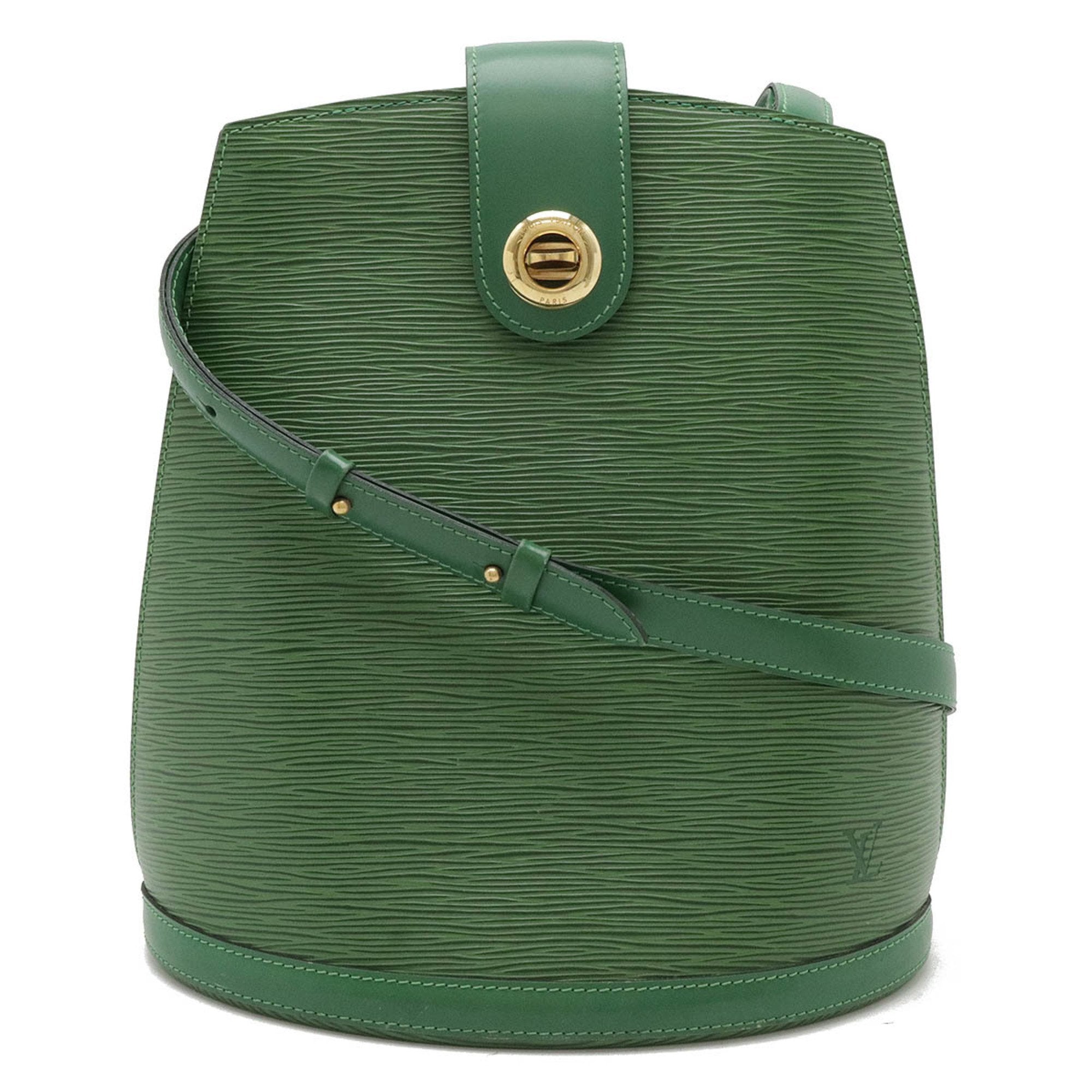 Louis Vuitton Cluny Leather Shoulder Bag ()