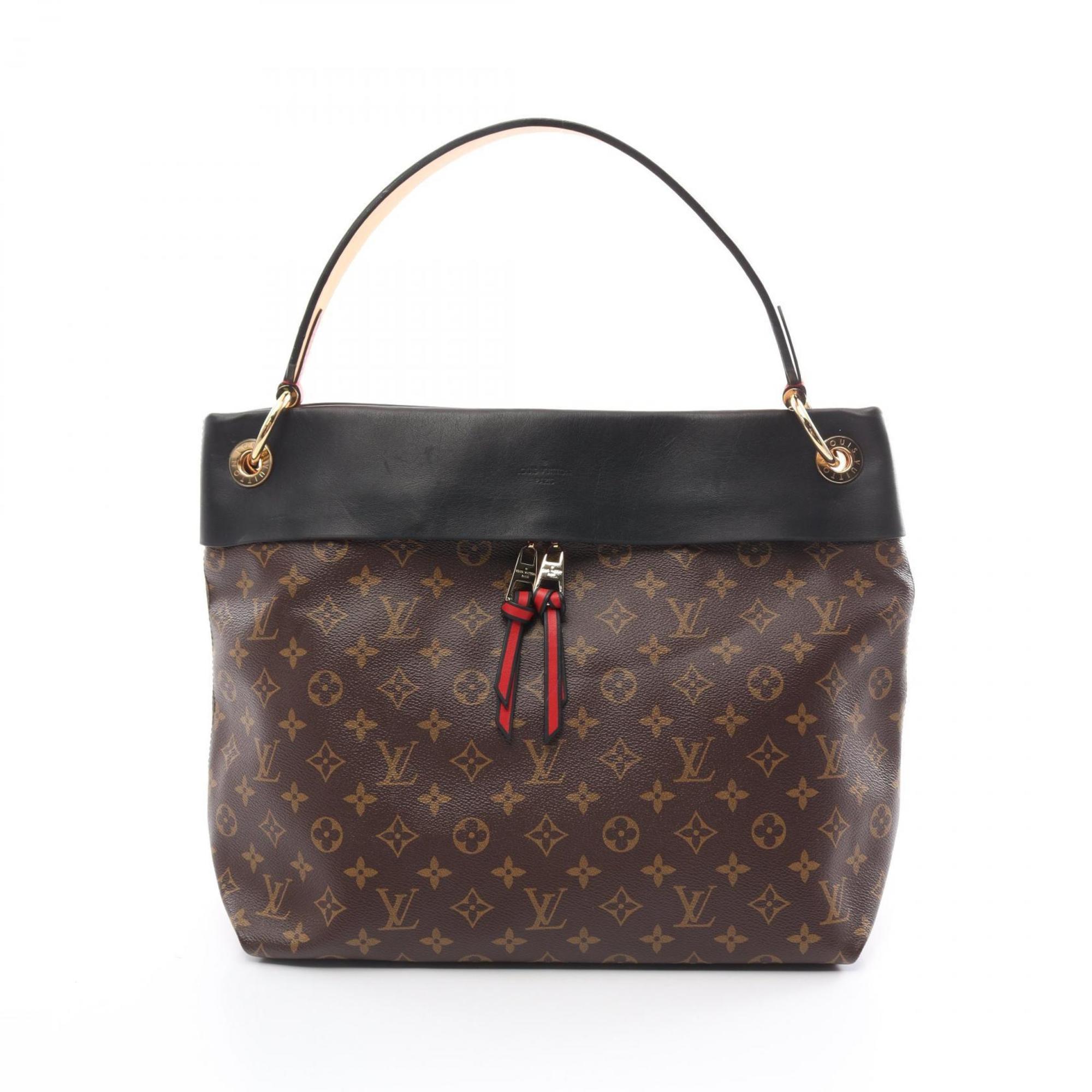 Louis Vuitton Tuileries Canvas Shoulder Bag ()