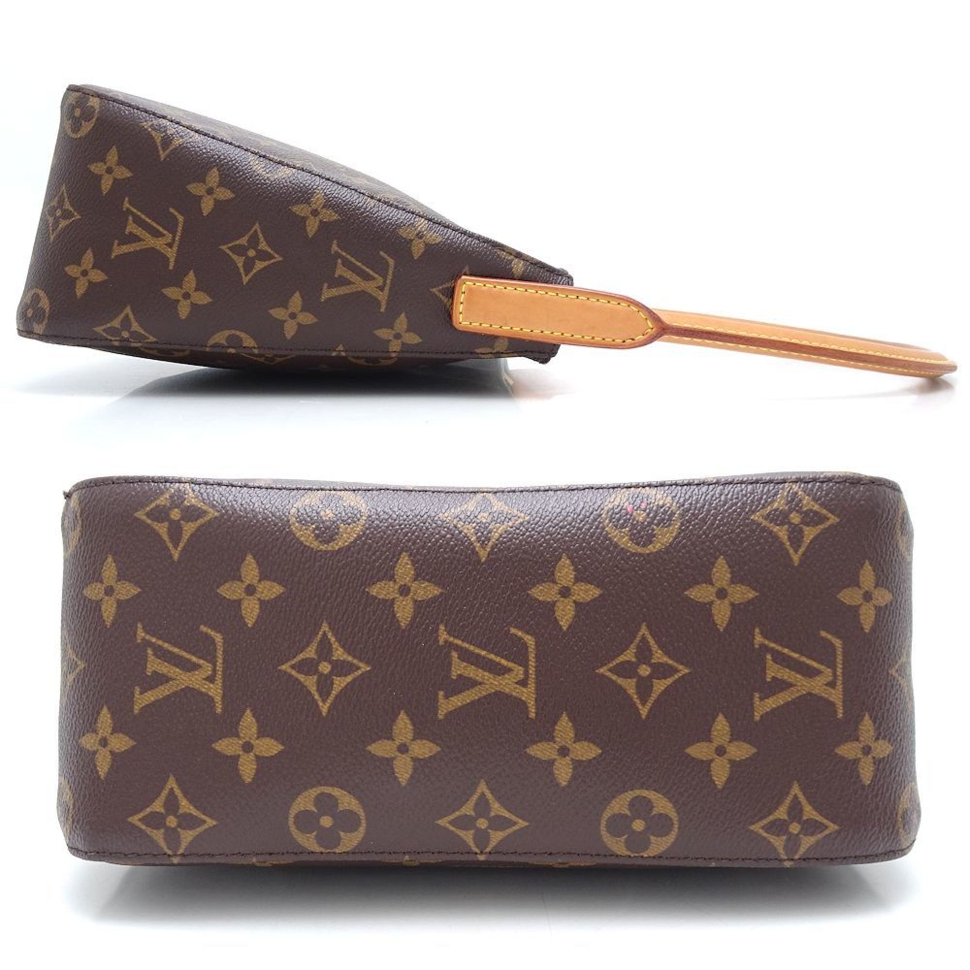Louis Vuitton Looping Mm Canvas Shoulder Bag ()