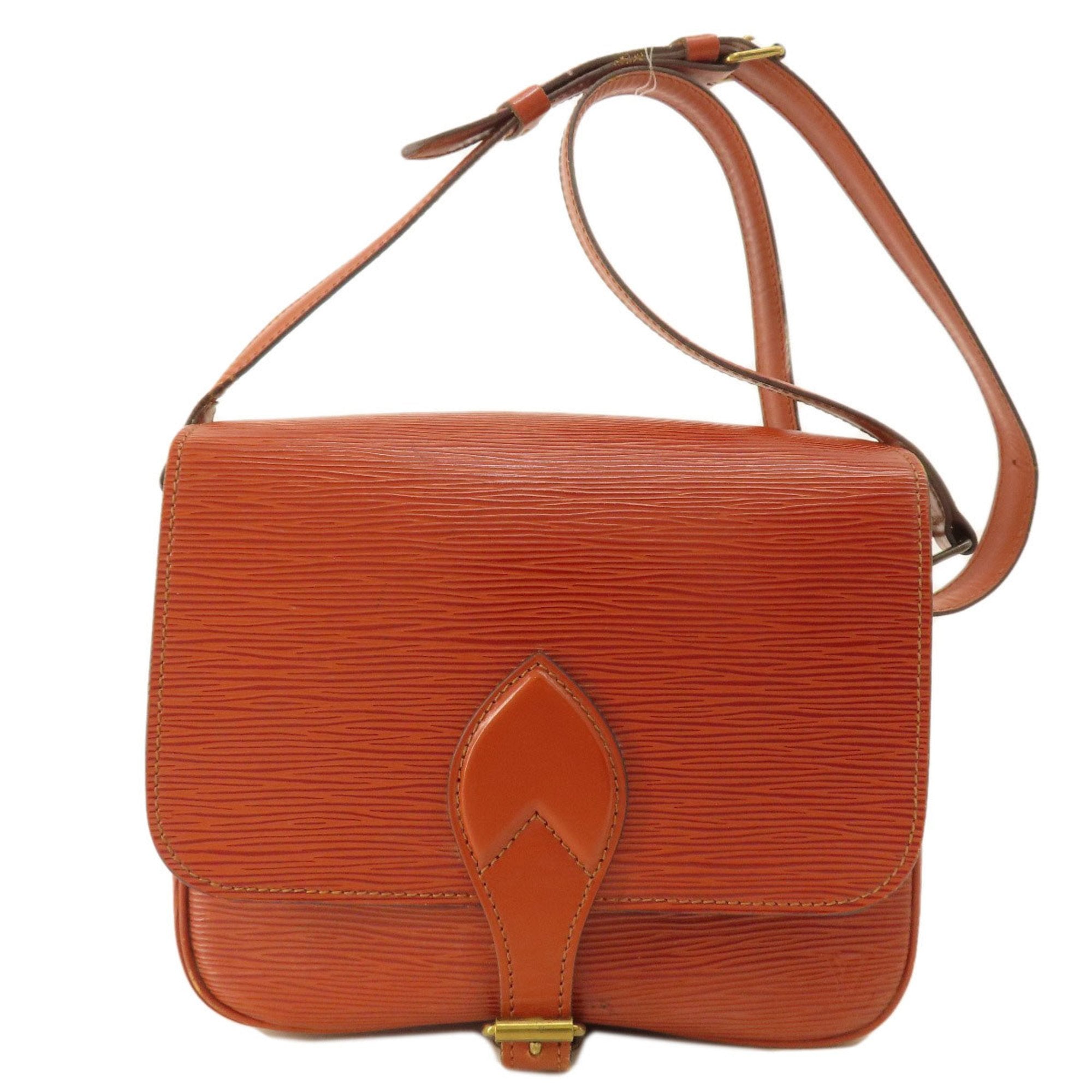 Louis Vuitton Cartouchière Leather Shoulder Bag ()