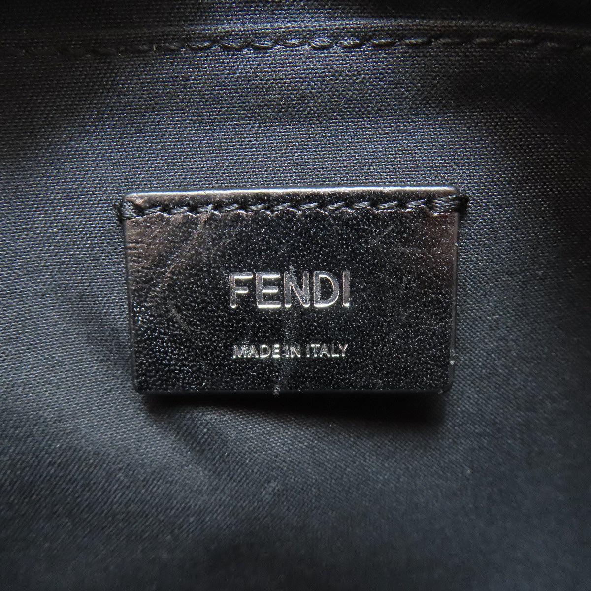 FENDI Shoulder Bag Leather, PVC black Diagonal Camera Case Women Used