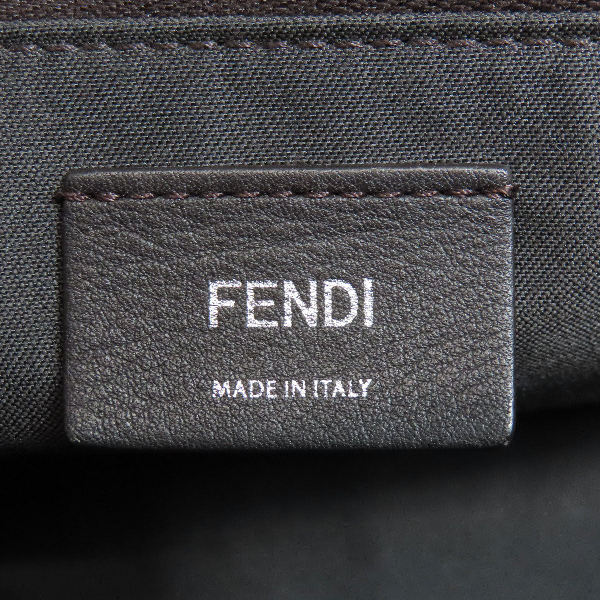 FENDI Handbag Calfskin white By the way 2WAY Women Used