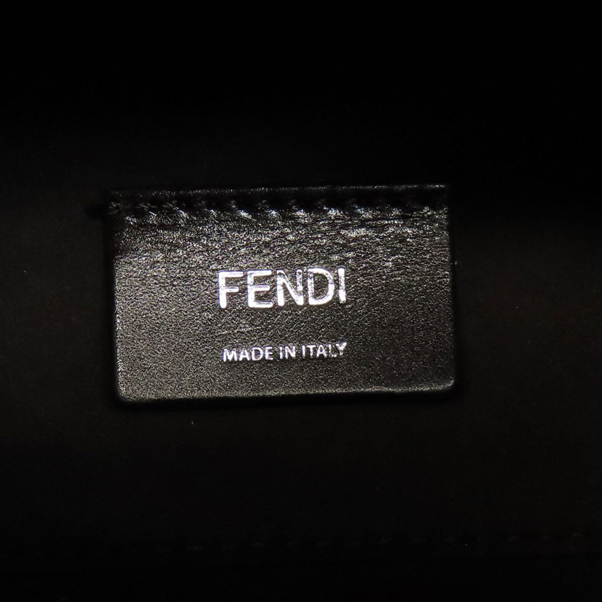 FENDI Handbag Calfskin Brown GoTo Shopper Small 2WAY Women Used