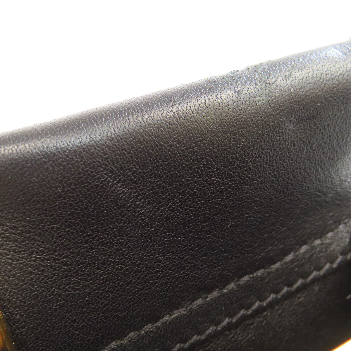 FENDI Handbag Calfskin black Mini Peekaboo Studs 2WAY Women Used