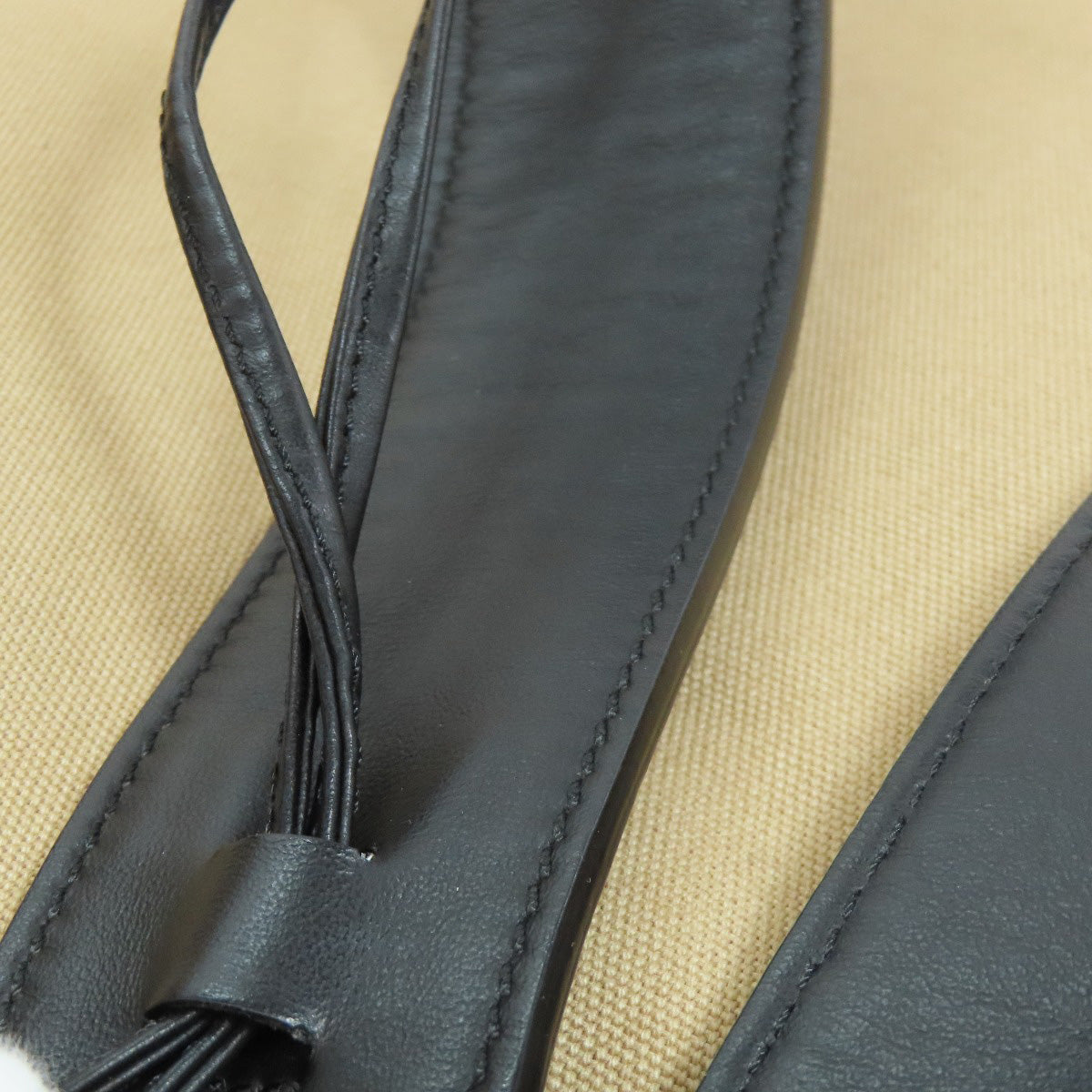 FENDI Backpack canvas beige logo Women Used