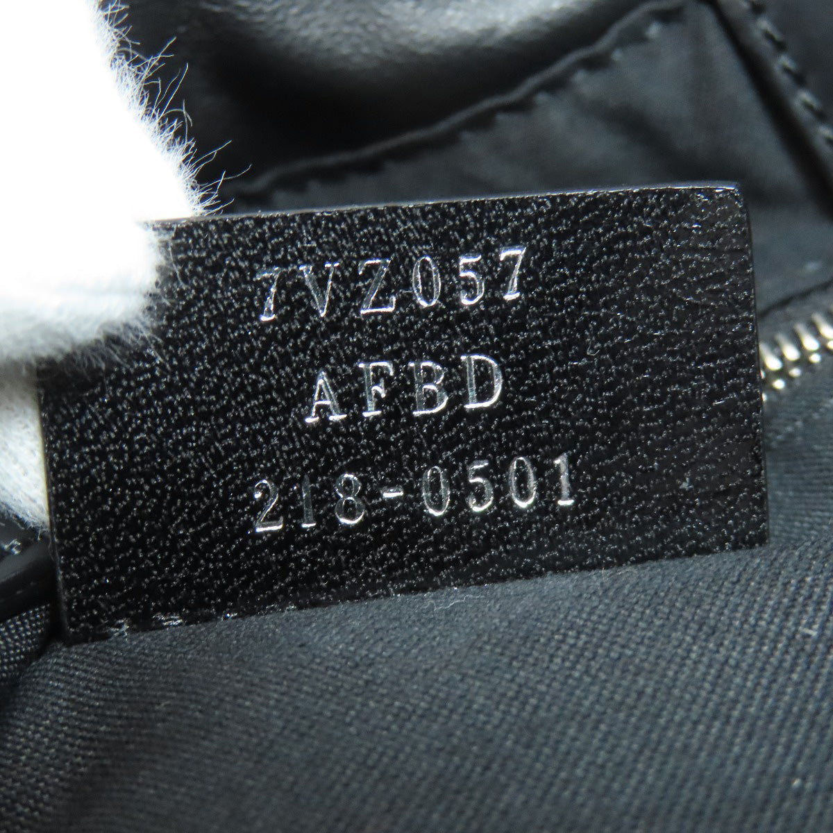 FENDI Backpack canvas beige logo Women Used
