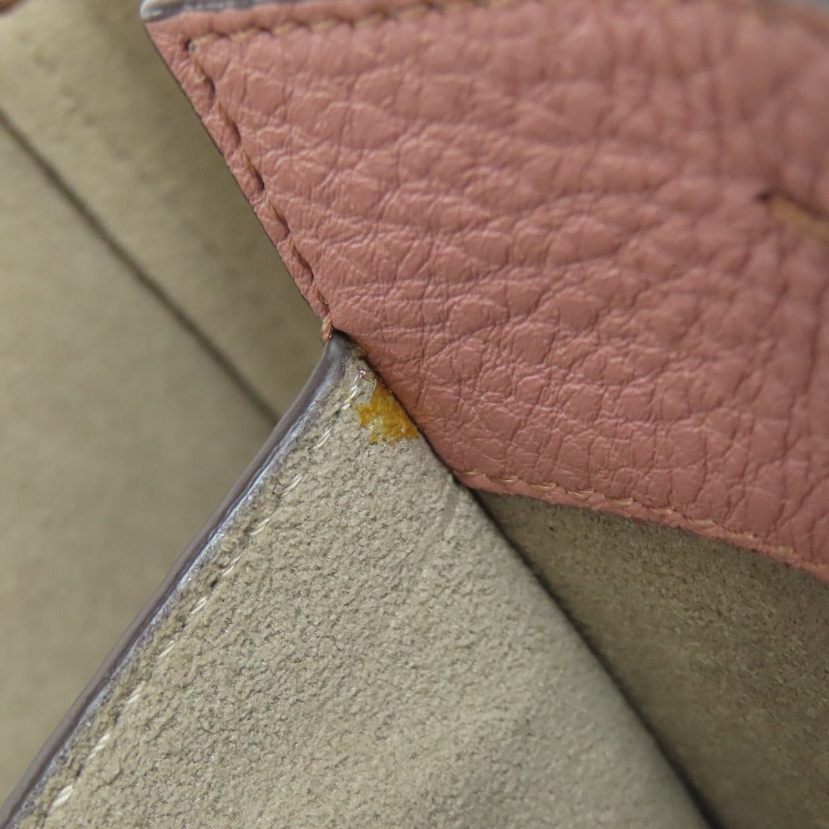 FENDI Handbag Calfskin pink 2WAY Women Used