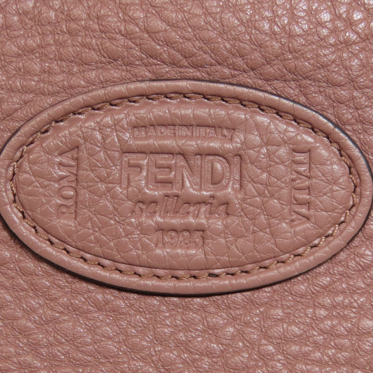 FENDI Handbag Calfskin pink 2WAY Women Used