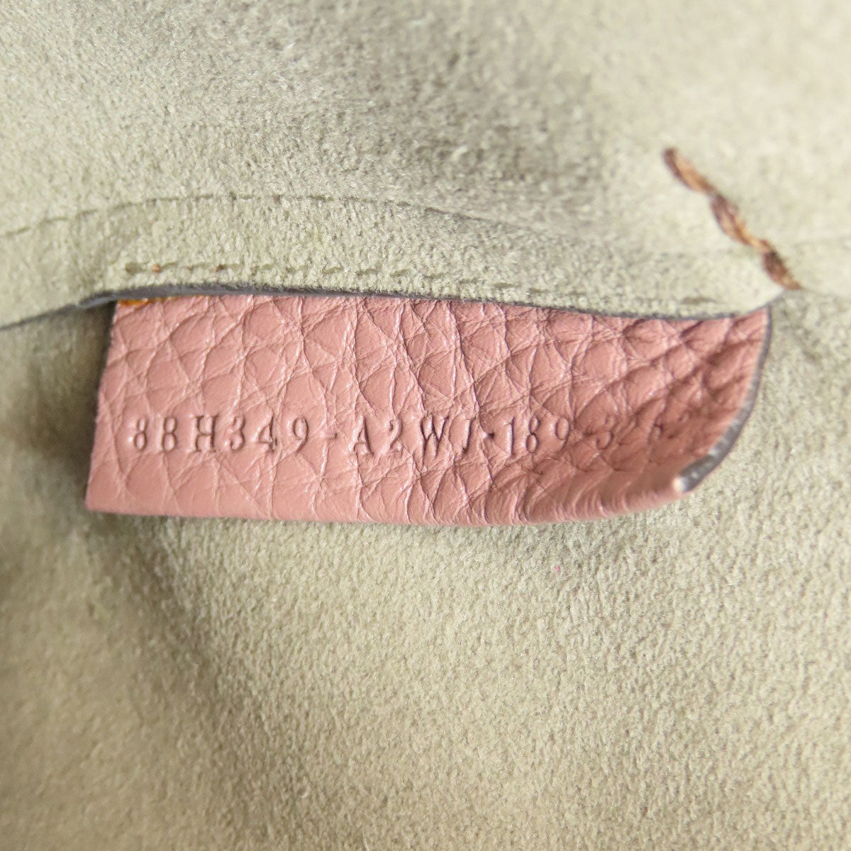 FENDI Handbag Calfskin pink 2WAY Women Used