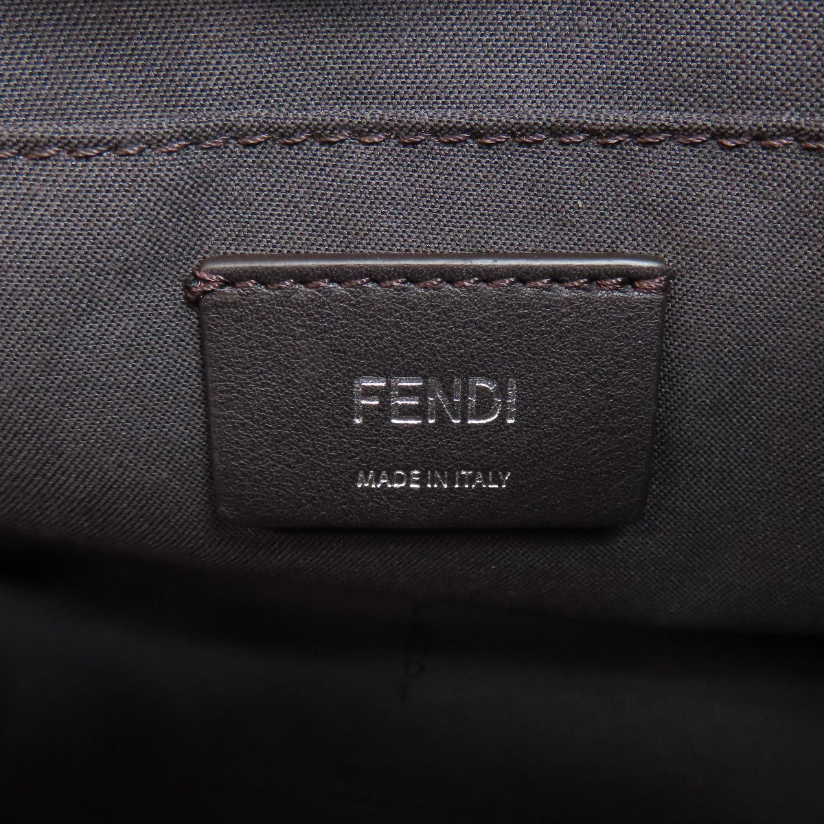 FENDI Handbag Calfskin black By the Way Mini 2WAY Women Used