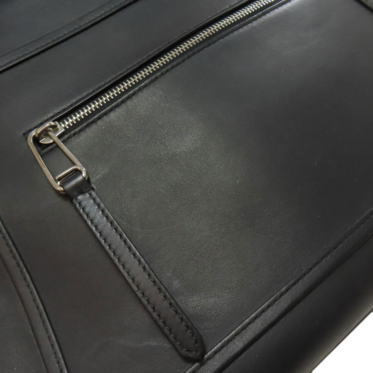 FENDI Handbag 8BH343 Calfskin black Runaway 2WAY Women Used
