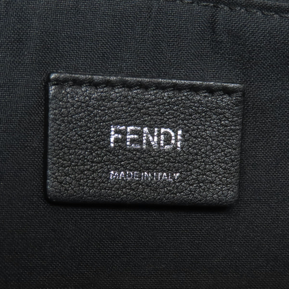 FENDI Handbag Calfskin black By the way Monster 2WAY