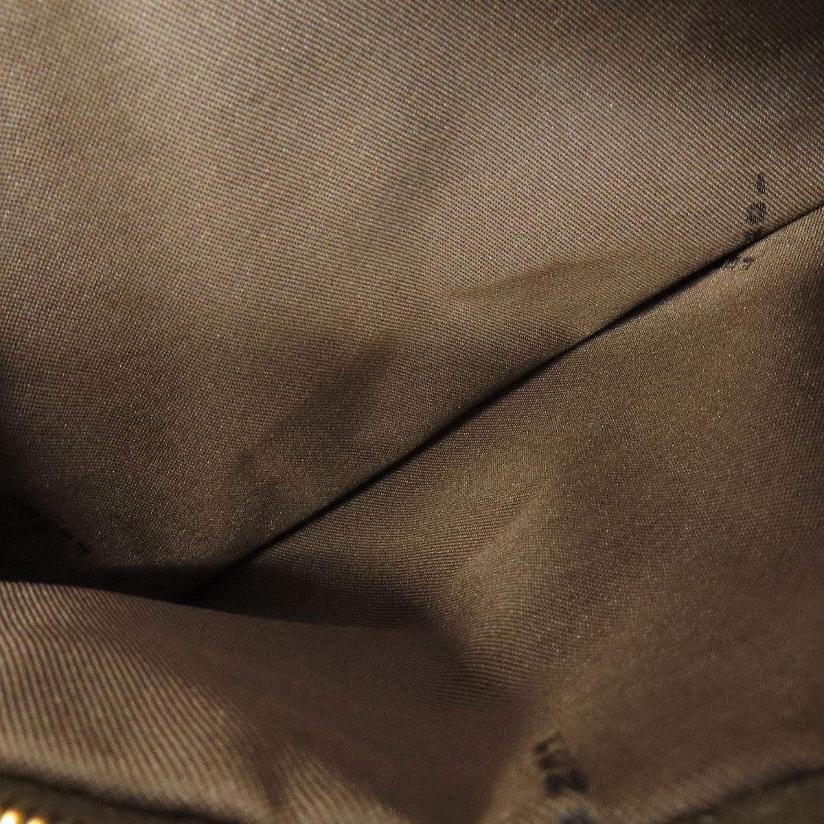FENDI Tote Bag PVC Brown Zucca Pattern