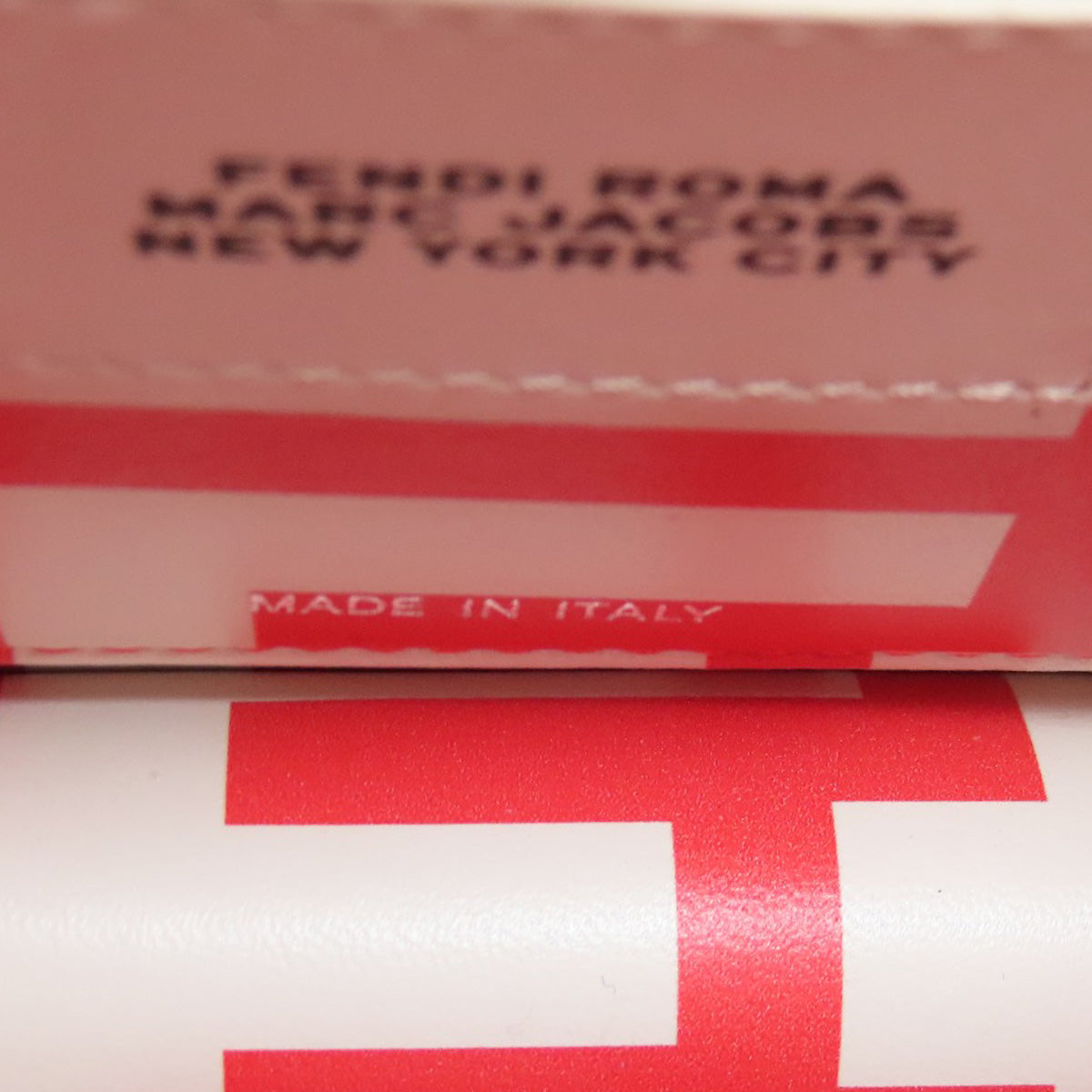 FENDI Handbag Calfskin Red Marc Jacobs collaboration Peekaboo I See You 2WAY