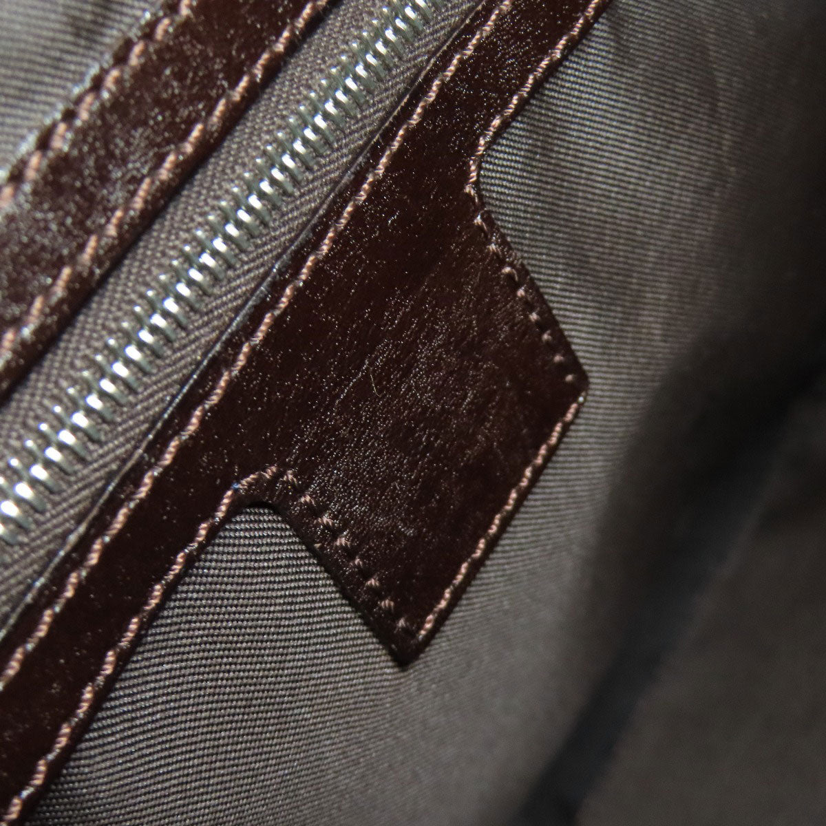 FENDI Shoulder Bag canvas Brown Zucca Pattern