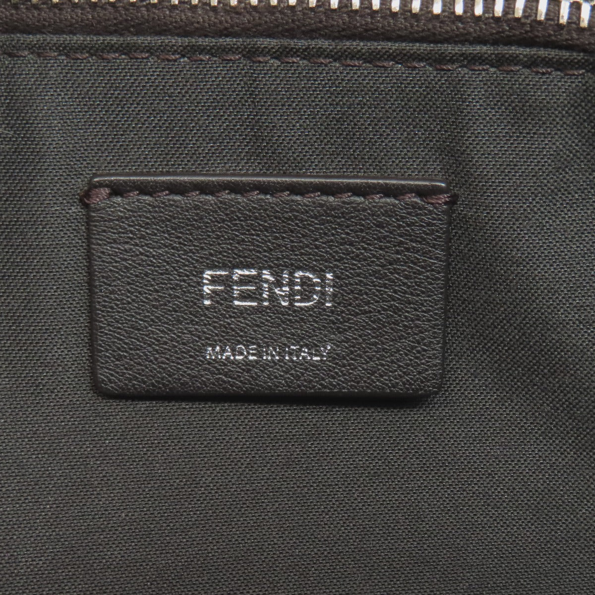 FENDI Handbag Calfskin Brown By the way 2WAY