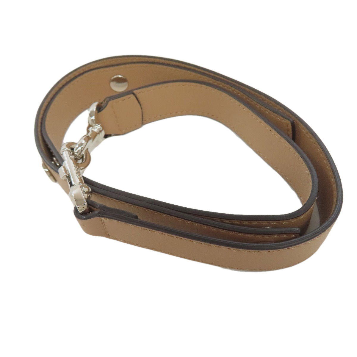 FENDI Handbag Calfskin Brown By the way 2WAY
