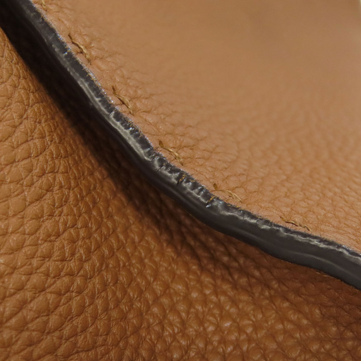 FENDI Handbag leather Brown Peekaboo Celeria 2WAY
