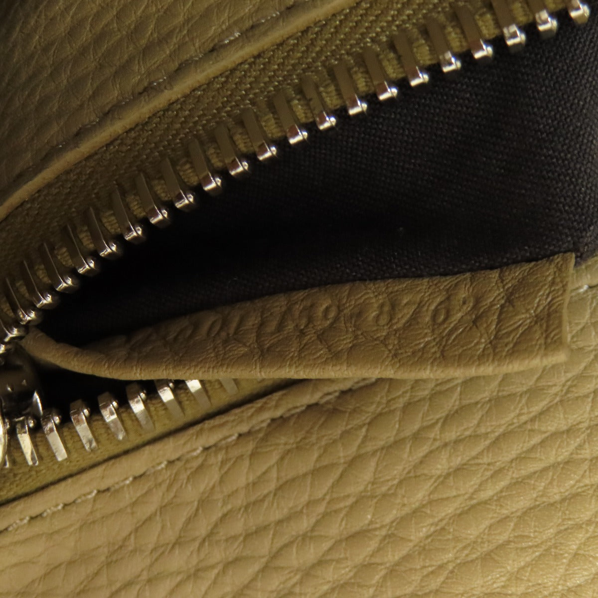 FENDI Handbag leather Brown Peekaboo Celeria 2WAY