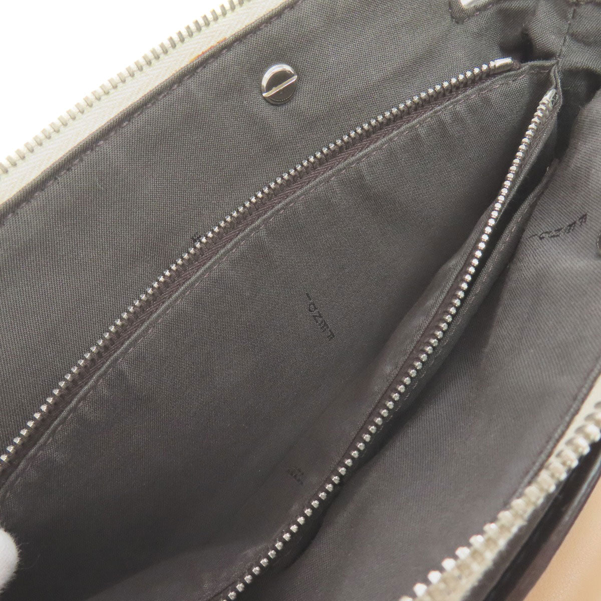 FENDI Handbag leather Brown By the way 2WAY