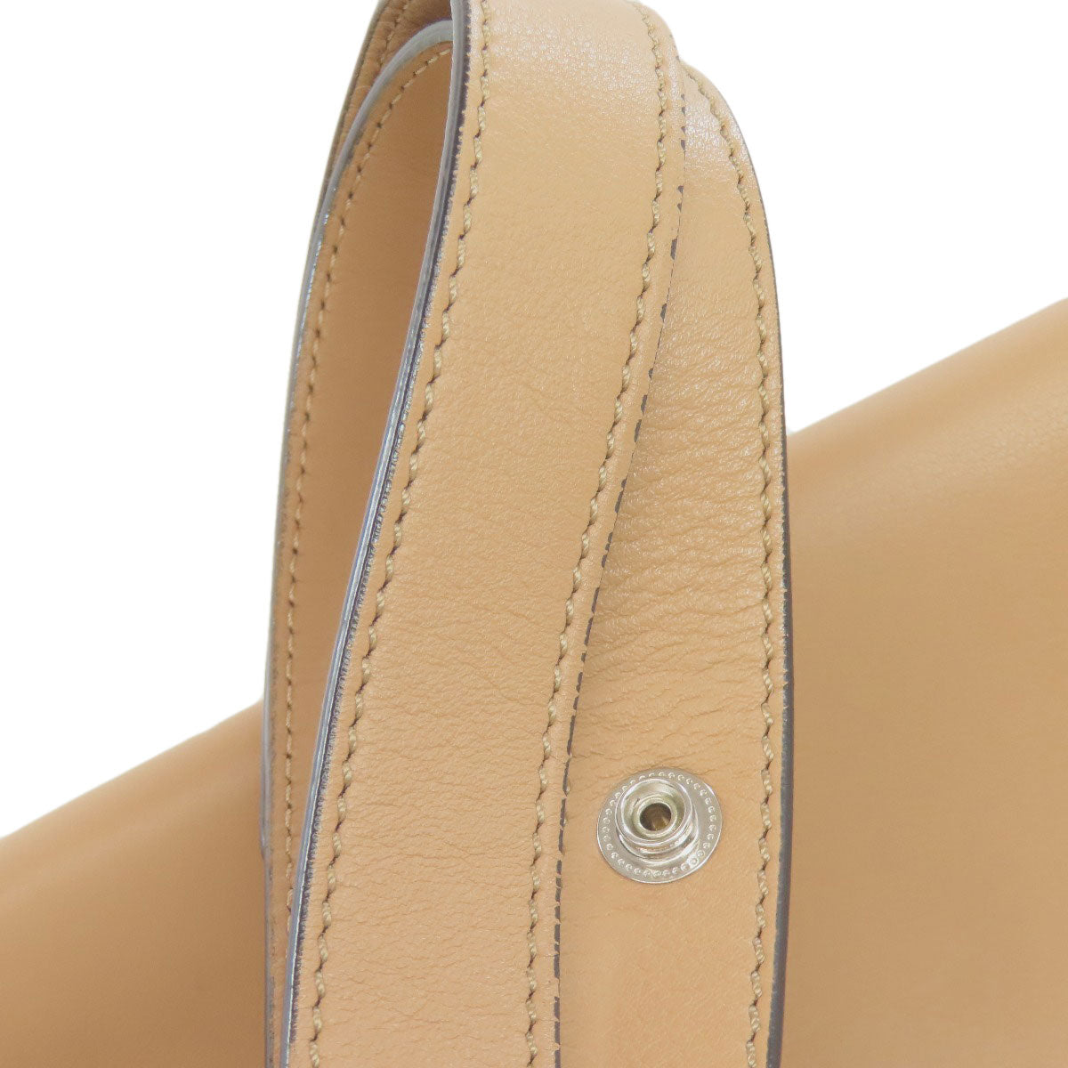 FENDI Handbag leather Brown By the way 2WAY