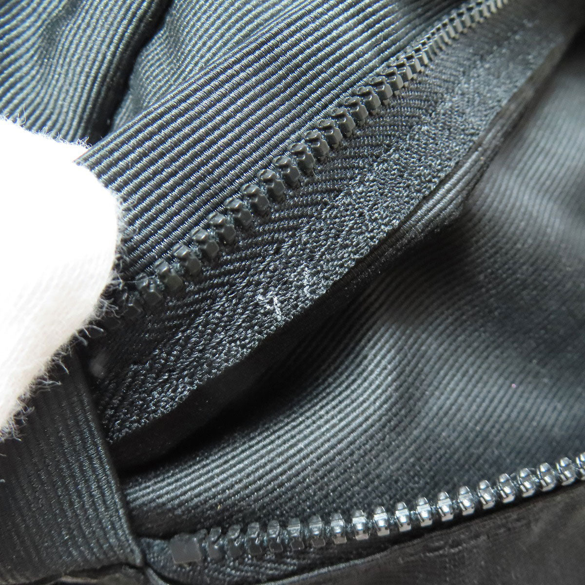 FENDI Sling bag canvas black logo