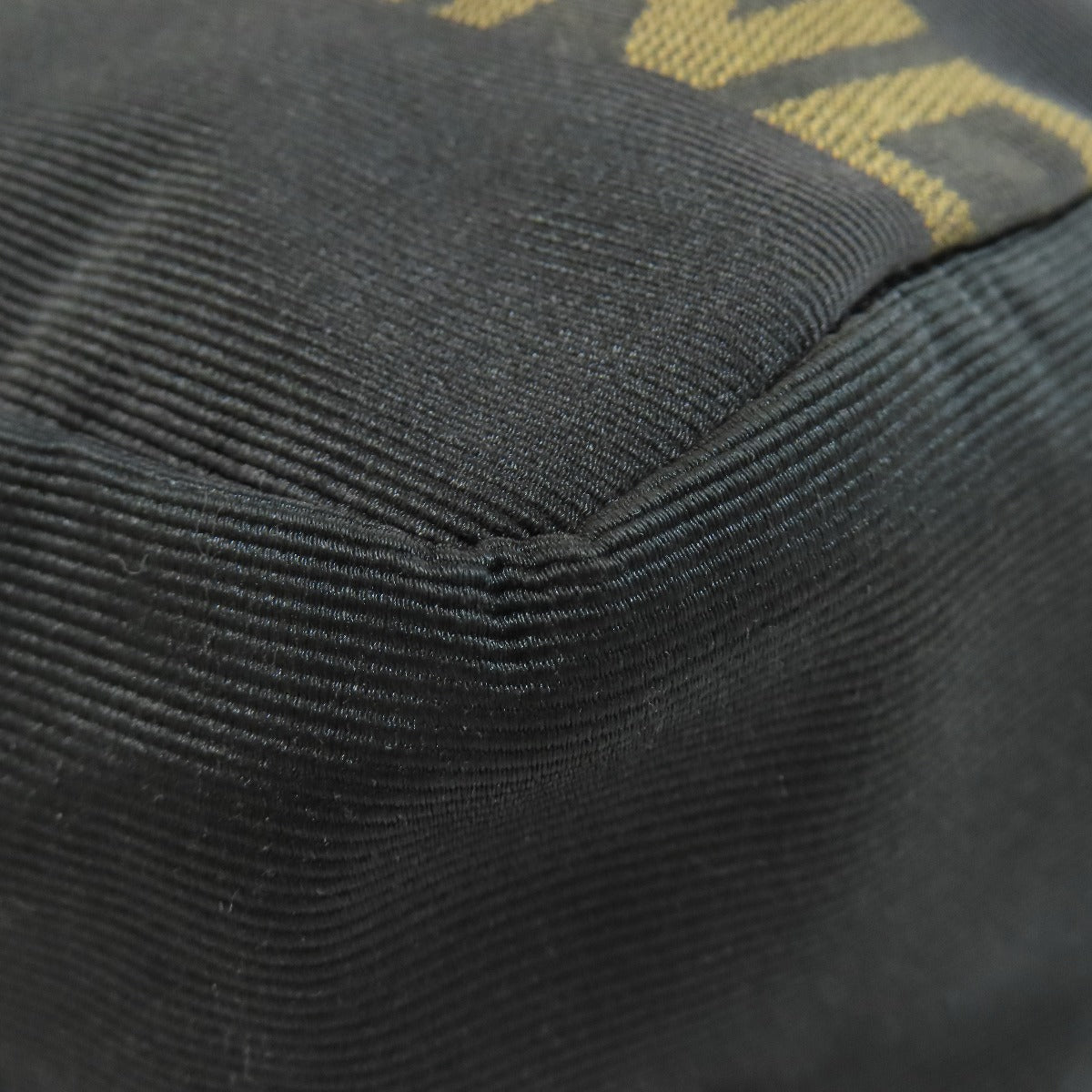FENDI Sling bag canvas black logo