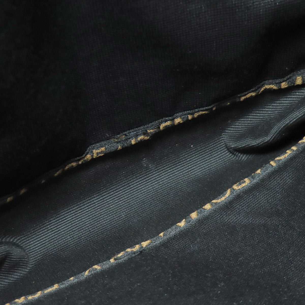 FENDI Sling bag canvas black logo