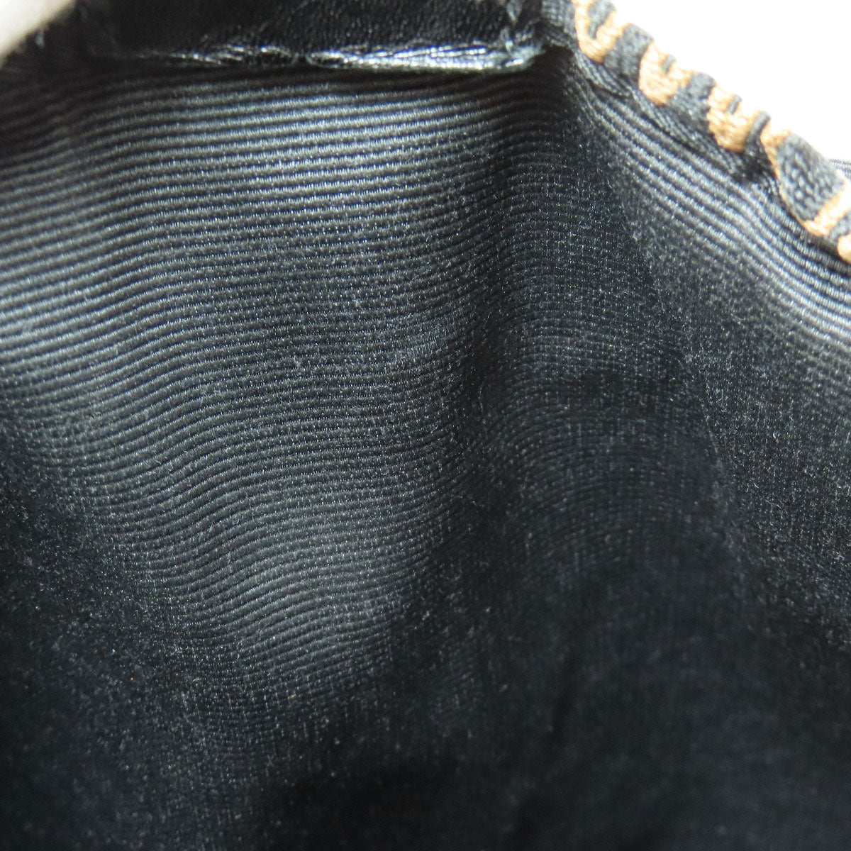 FENDI Sling bag canvas black logo