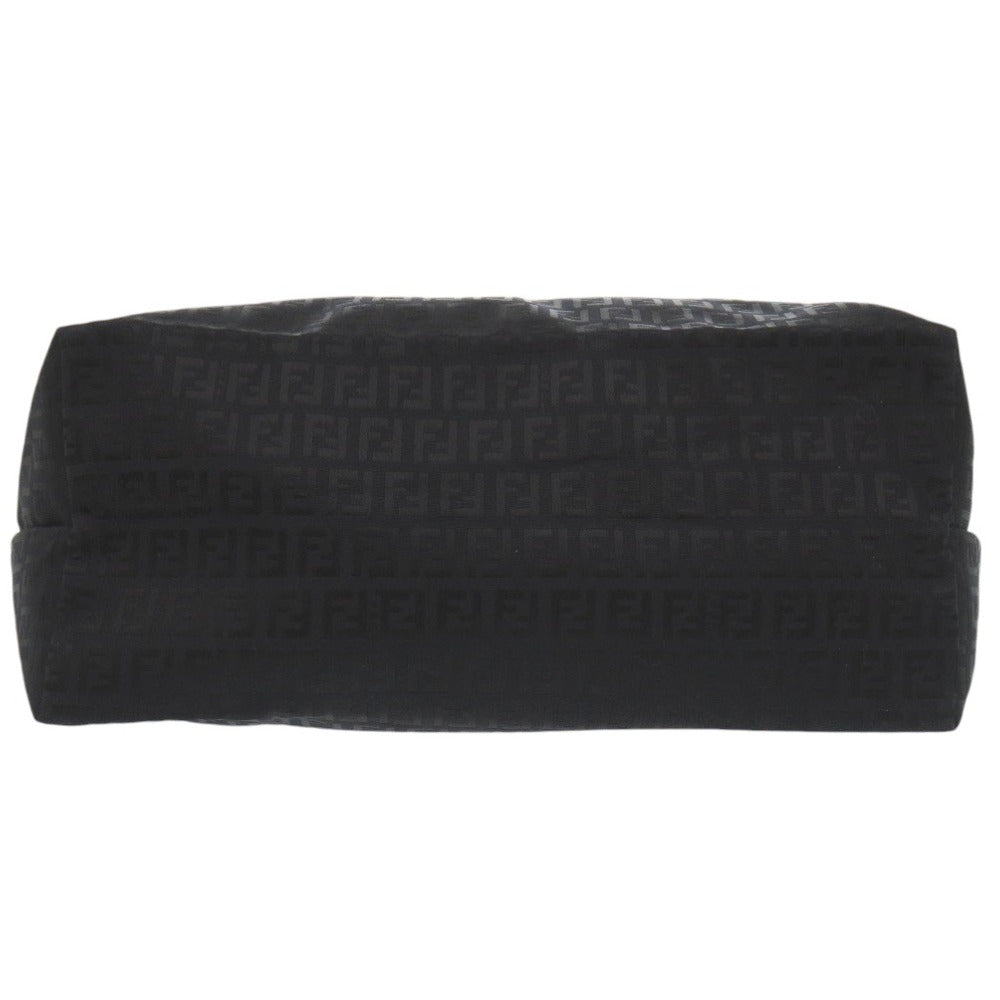 FENDI Tote Bag canvas black Zucchino Women Used