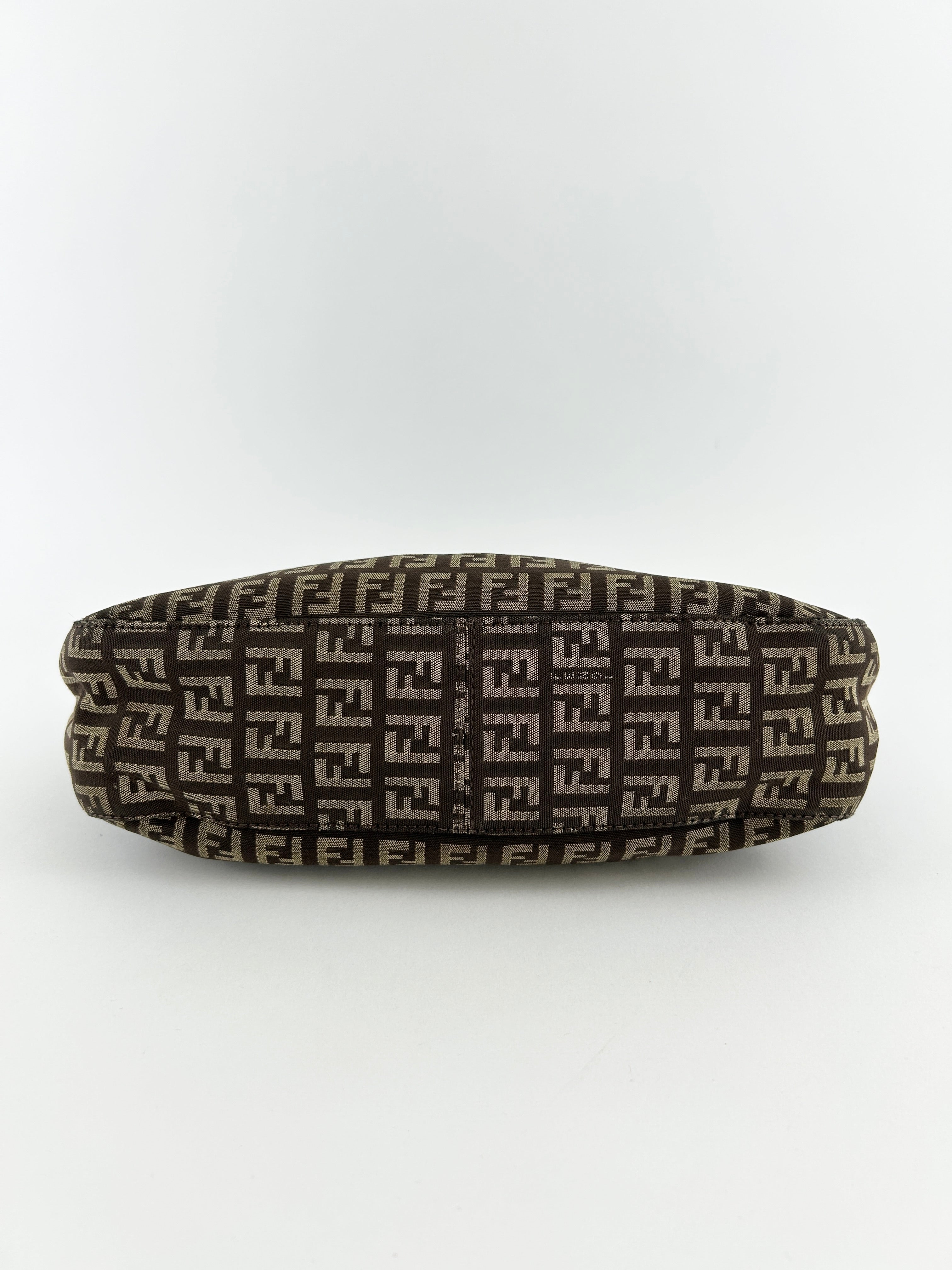 Vintage Fendi Zucca Shoulder Bag