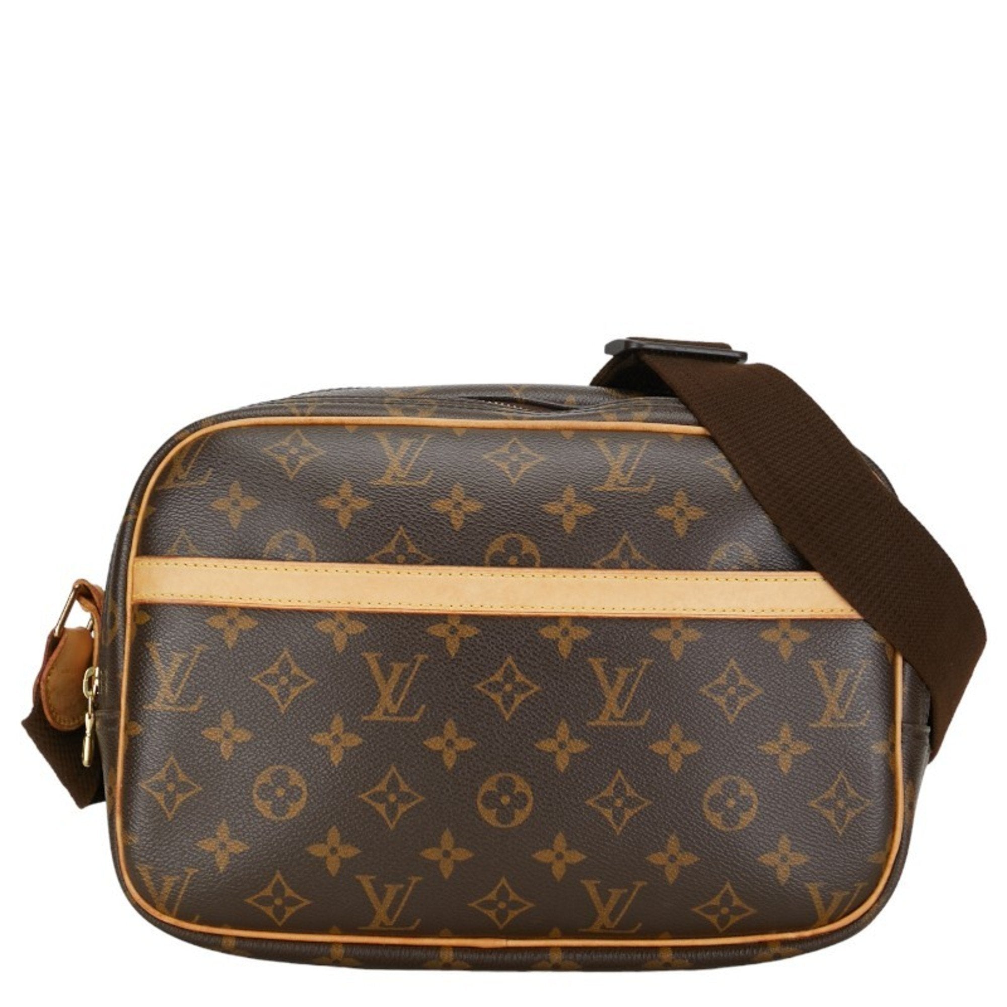 Louis Vuitton Reporter Canvas Shoulder Bag ()