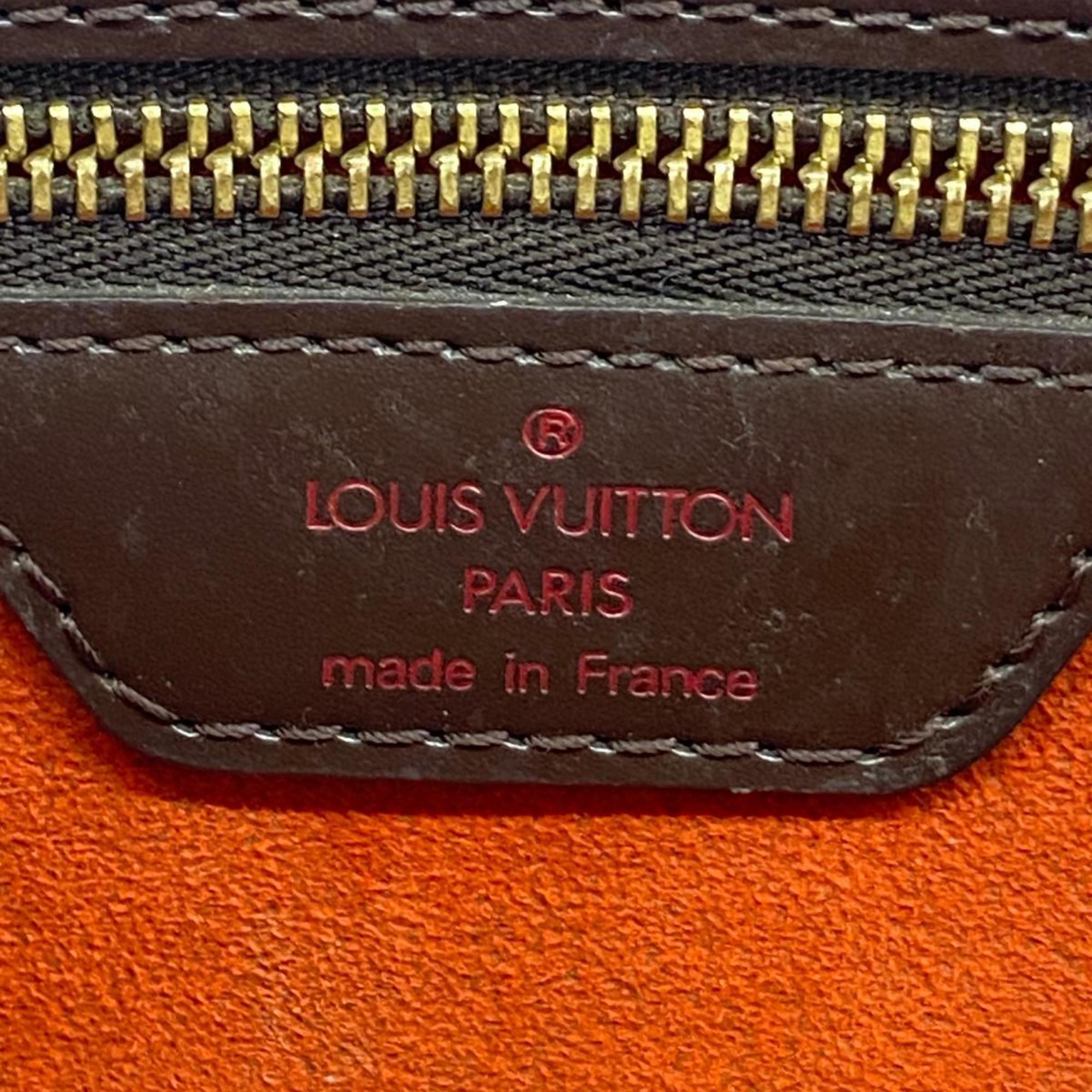Louis Vuitton Manosque Canvas Shoulder Bag ()