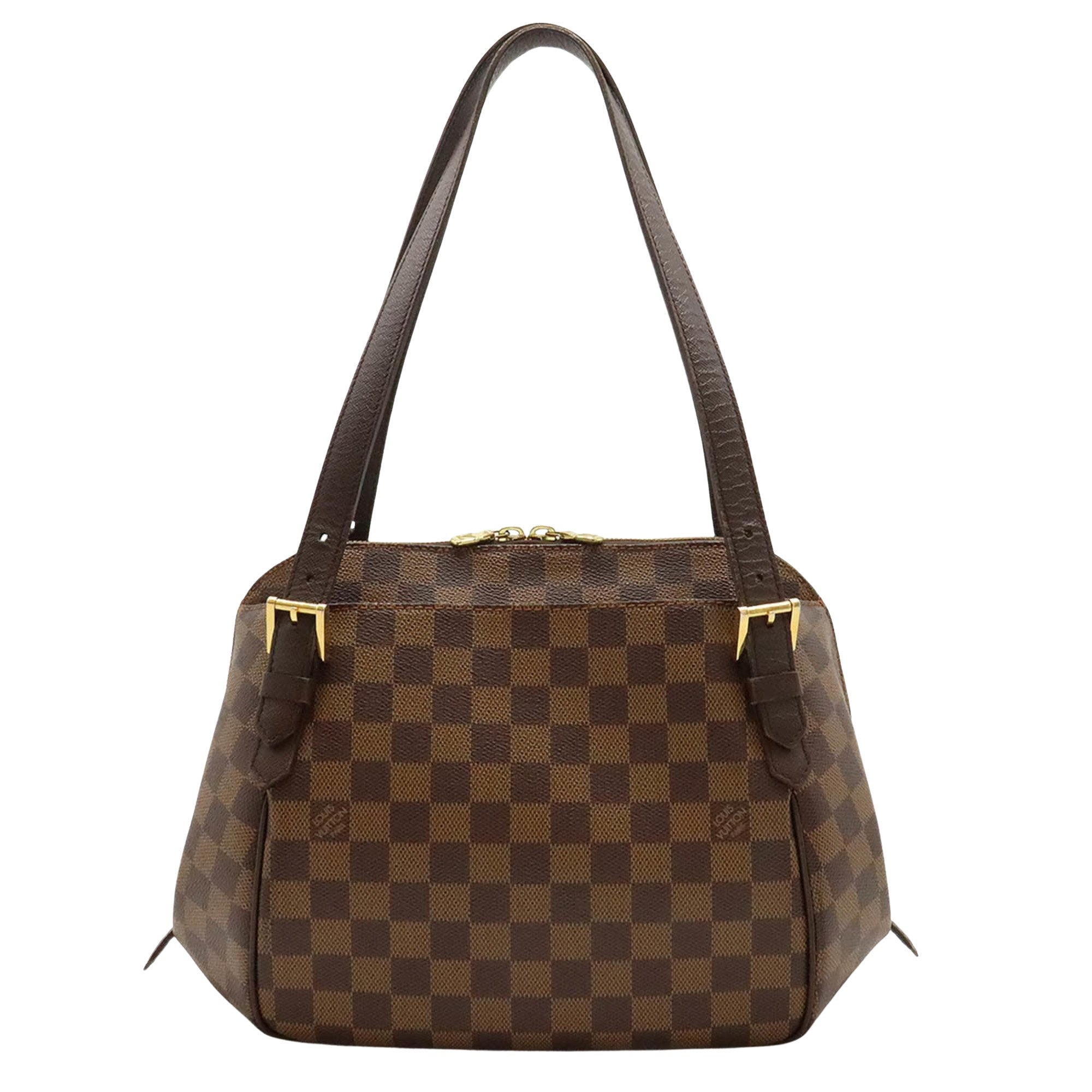 Louis Vuitton Belem Mm Canvas Shoulder Bag ()