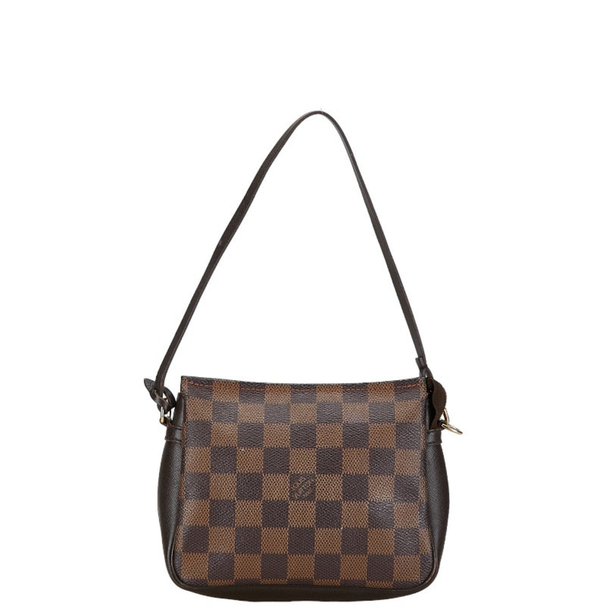 Louis Vuitton Trousse Makeup Canvas Shoulder Bag ()