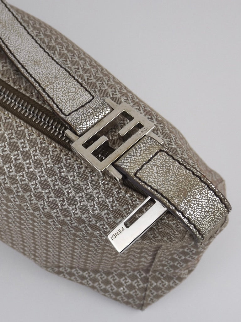 Vintage Fendi Zucca Mini FF Shoulder Bag