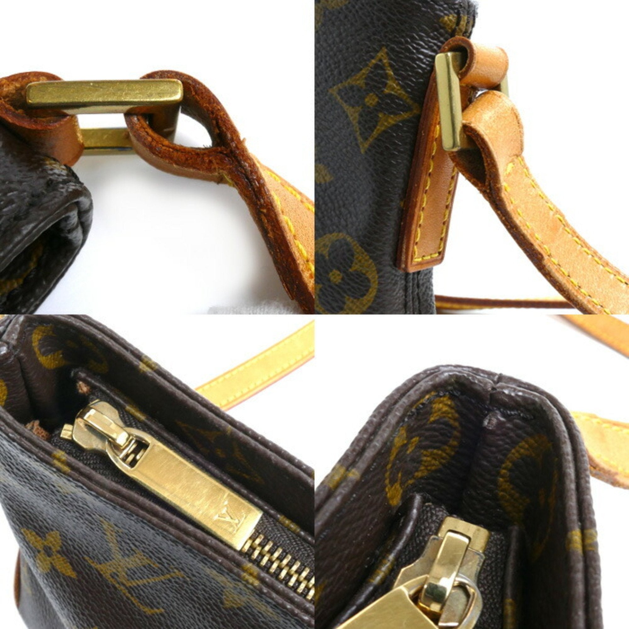 Louis Vuitton Trotteur Canvas Shoulder Bag ()