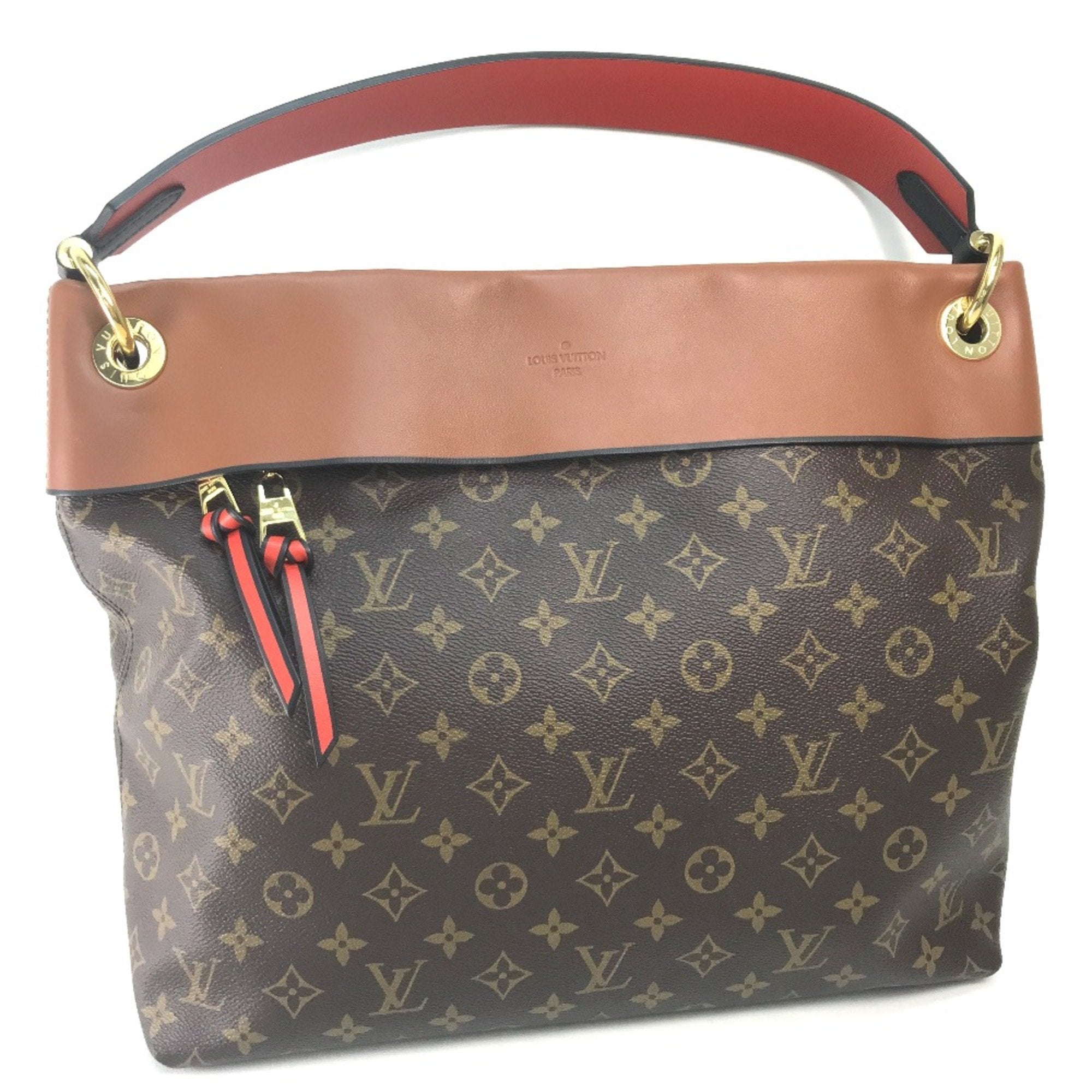 Louis Vuitton Tuileries Canvas Shoulder Bag ()