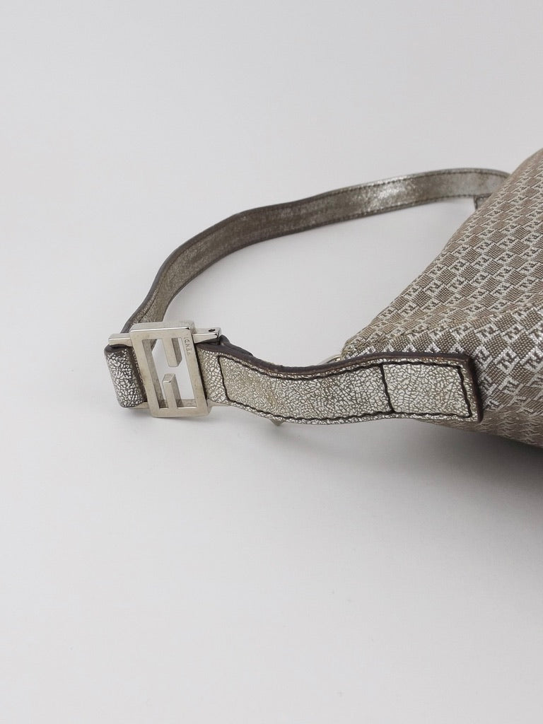 Vintage Fendi Zucca Mini FF Shoulder Bag