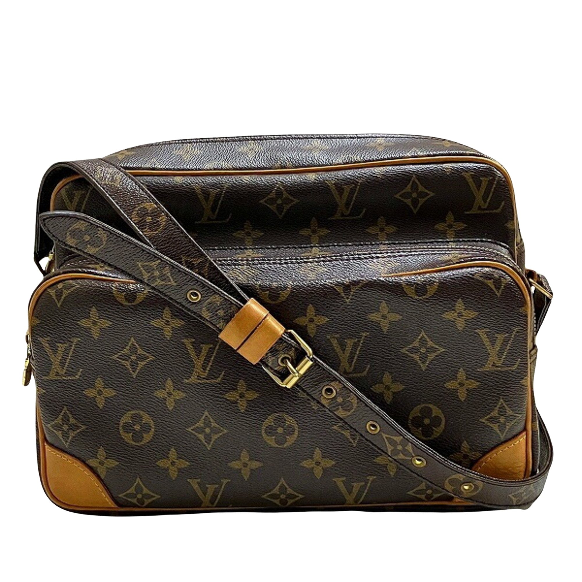 Louis Vuitton Nile Canvas Shoulder Bag ()